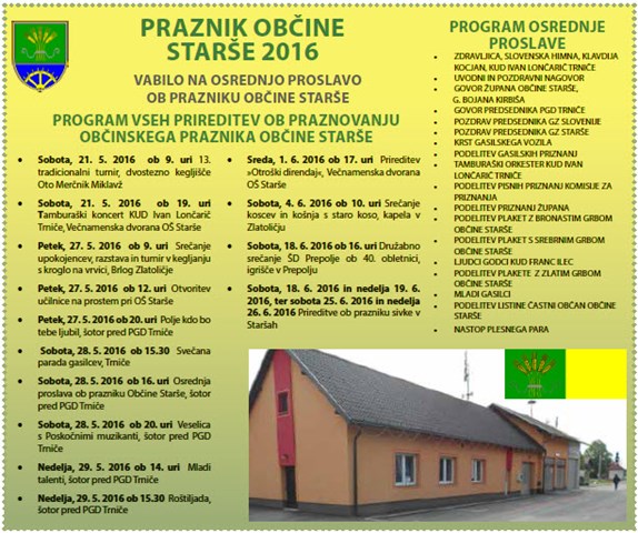 OBČINA STARŠE